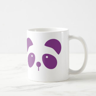 Taza púrpura de la panda