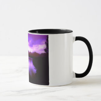 Taza púrpura de los cielos