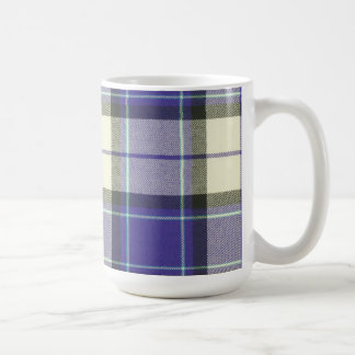 Taza púrpura del tartán de Longniddry
