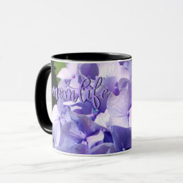 Taza Púrpura Hydrangea #momlife