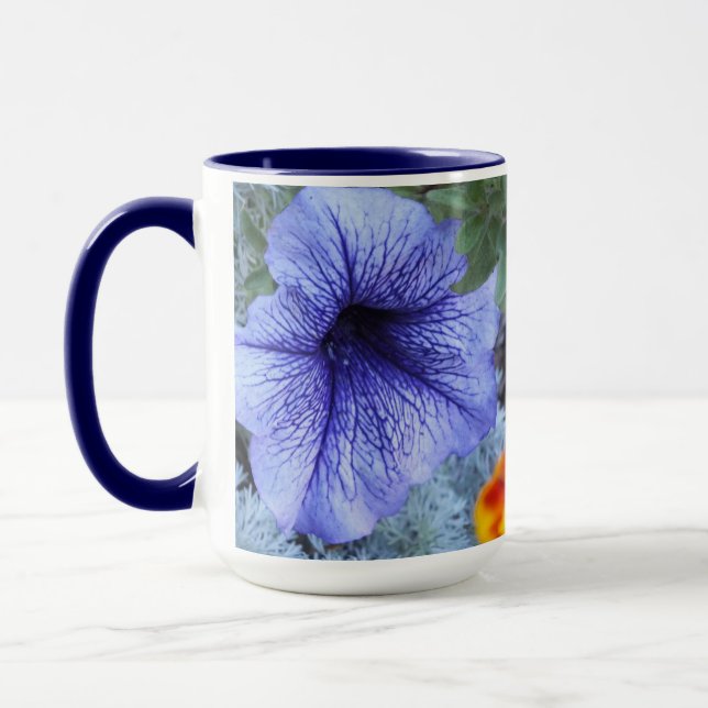 Taza Púrpura Petunia (Izquierda)