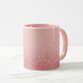 Taza Purpurina rosa Combo Mug