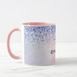 Taza Purpurina Unicorn Azul Púrpura