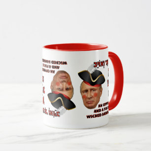 Taza Putin el malvado Haman - ¡Sátira purim Eslava Uk