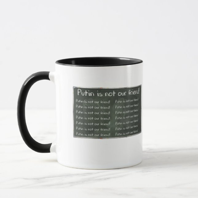 Taza Putin no es nuestro amigo (Izquierda)