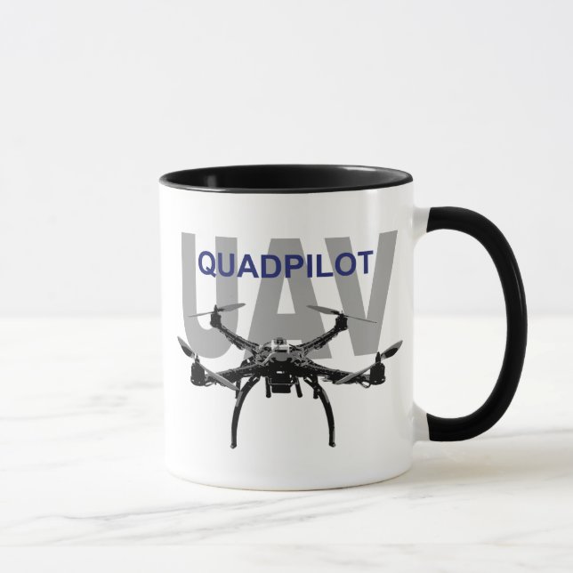 Taza Quadcopter Pilot UAV (Derecha)