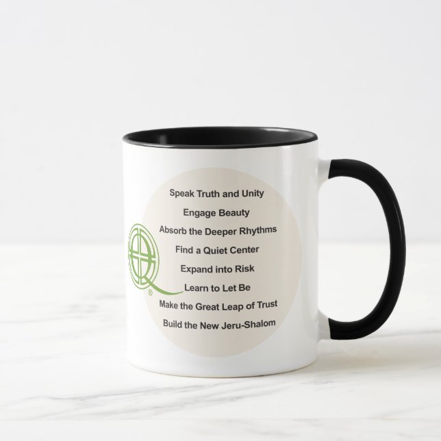 Taza Quadratos Ocho prácticas Mug - RH (Derecha)
