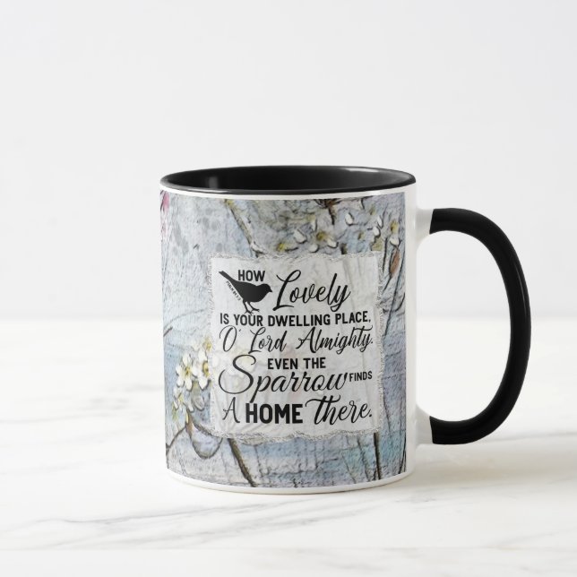 Taza Qué bonito es tu casa O LORD Todopoderoso (Derecha)
