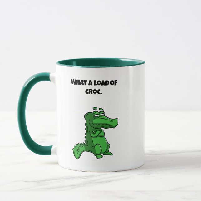 Taza ¿Qué carga tiene el Personalizado del cocodrilo có (Izquierda)