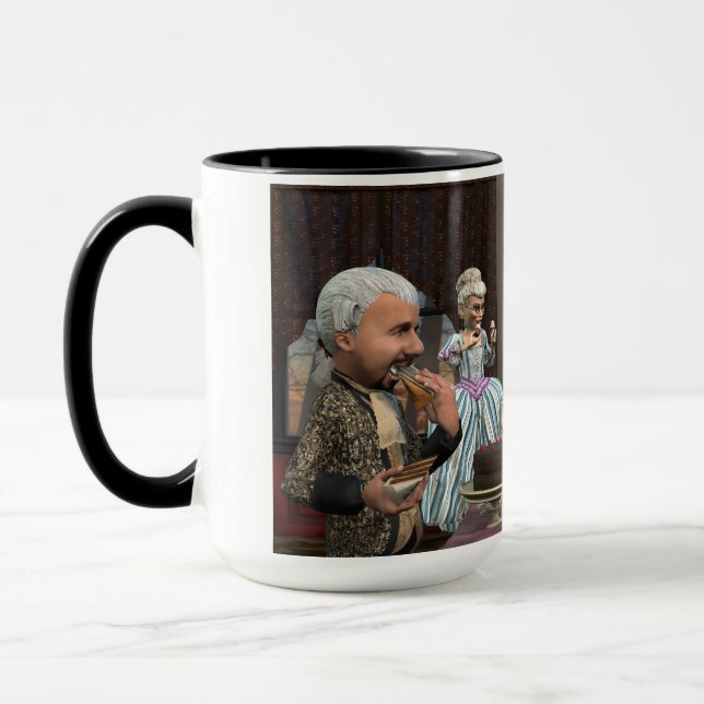 Taza Que Coman Pastel De Pastel (Izquierda)