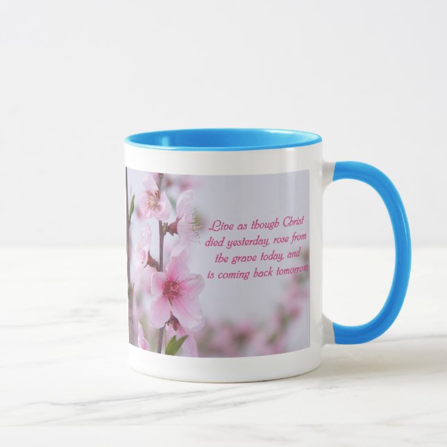 Taza que dice cristiana (Derecha)