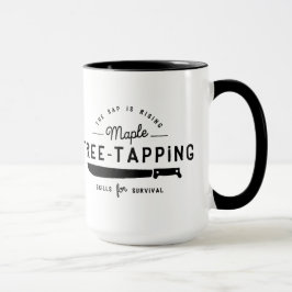 Taza que golpea ligeramente dulce del árbol de