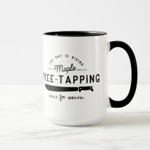 Taza que golpea ligeramente dulce del árbol de