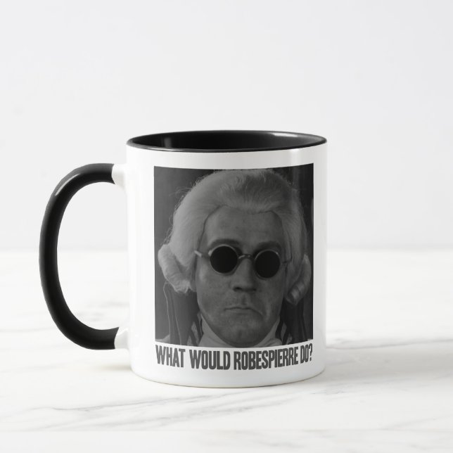 Taza ¿Qué haría Robespierre? (Izquierda)