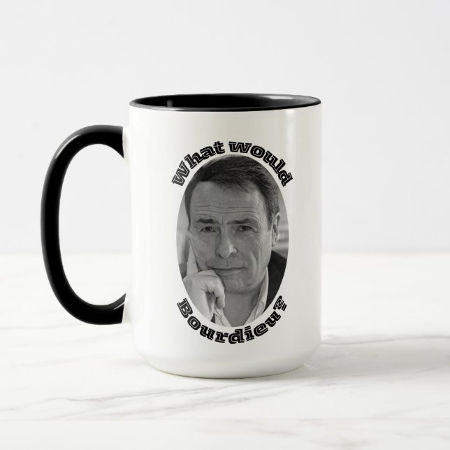 Taza ¿Qué Hubiera De Bourdieu? (Izquierda)