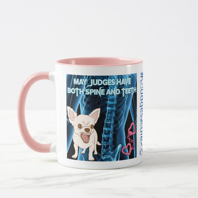 Taza Que Los Jueces Tengan La Espina Y Los Dientes (Mug (Izquierda)