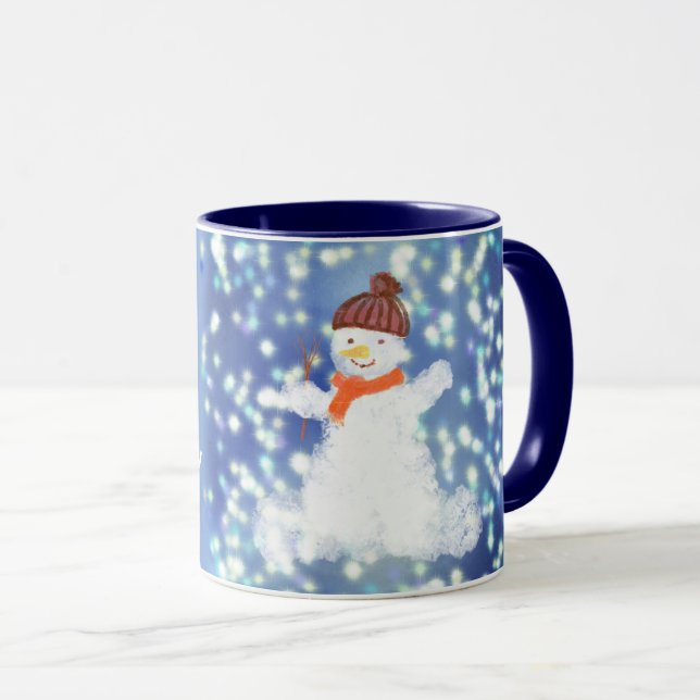 Taza Que nieve (Anverso derecho)