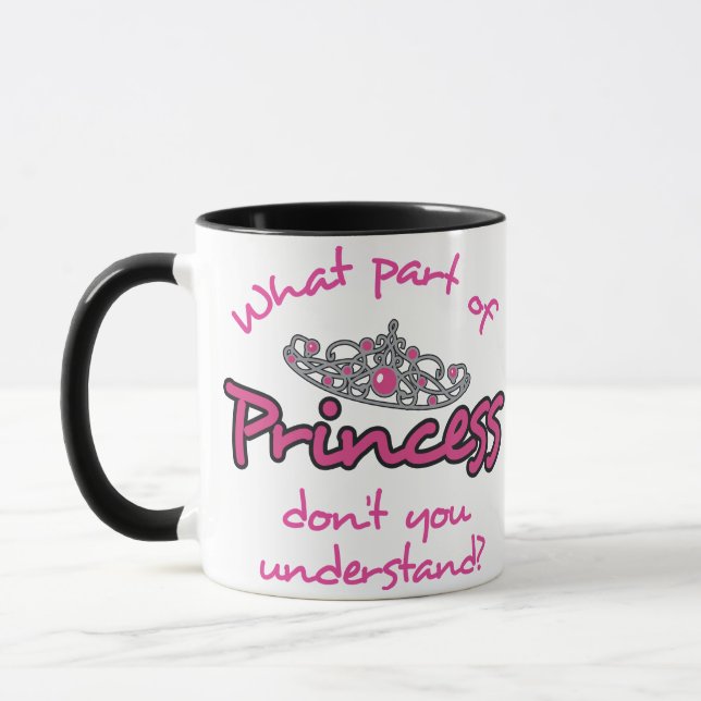 Taza Qué parte de la princesa (Izquierda)