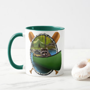 Taza Qué pasa en la aventura del lago Raccoon