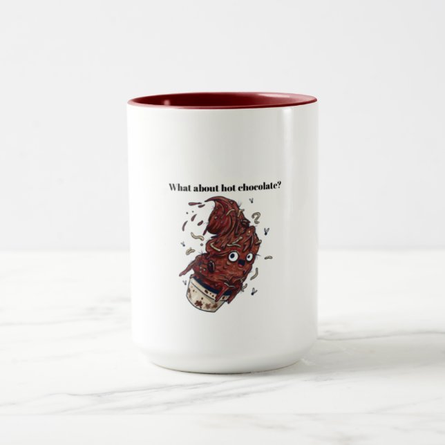 Taza ¿Qué tal el chocolate caliente? (Centro)
