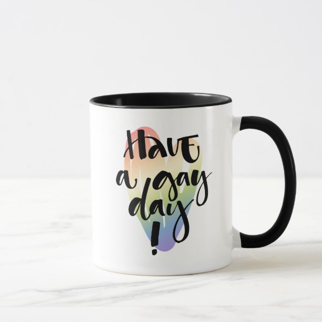 Taza Que tengas un día gay (Derecha)