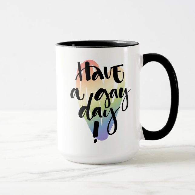 Taza Que tengas un día gay (Derecha)
