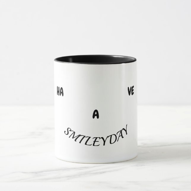 Taza 'Que tengas un día sonriente'  (Centro)