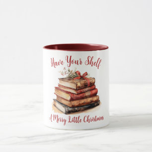 Taza Que tu estante tenga una feliz navidad