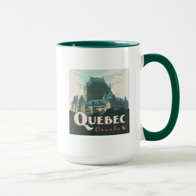 Taza Quebec Canadá | Château Frontenac (Derecha)