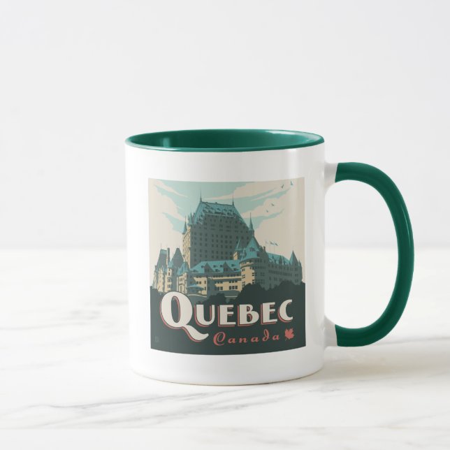 Taza Quebec Canadá | Château Frontenac (Derecha)