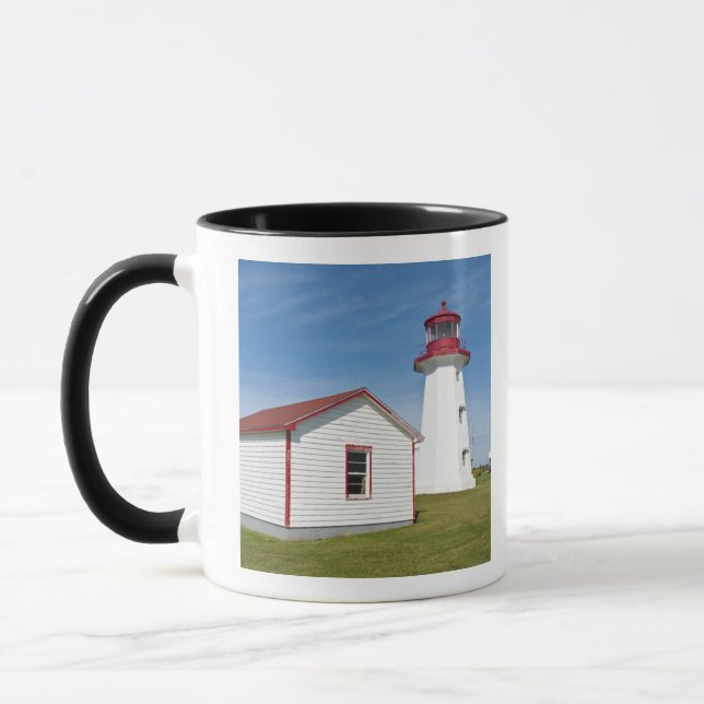 Taza Quebec, Canadá. Faro de Cap D'Espoir. (Izquierda)