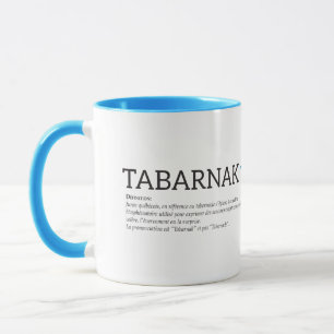 Taza Québec Tabarnak Juramento Joual Humor Francés