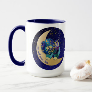 Taza QUEDARSE WILD MOON CHILD Chow 15 oz mug