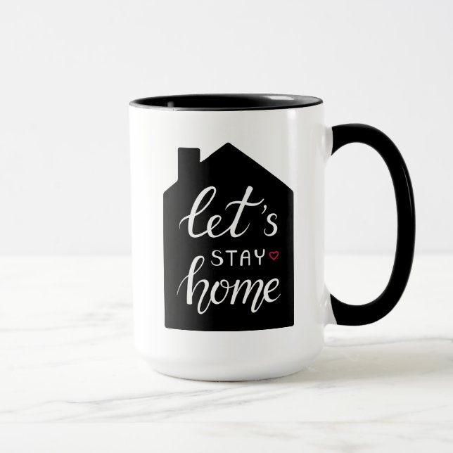 Taza Quedémonos en casa 2 (Derecha)