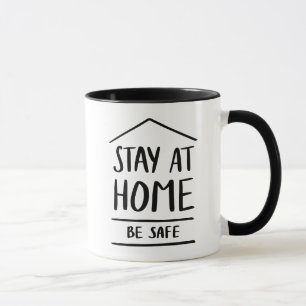 Taza Quédese En Casa Sea Seguro