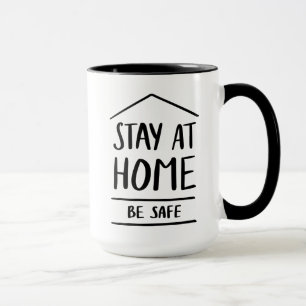 Taza Quédese En Casa Sea Seguro