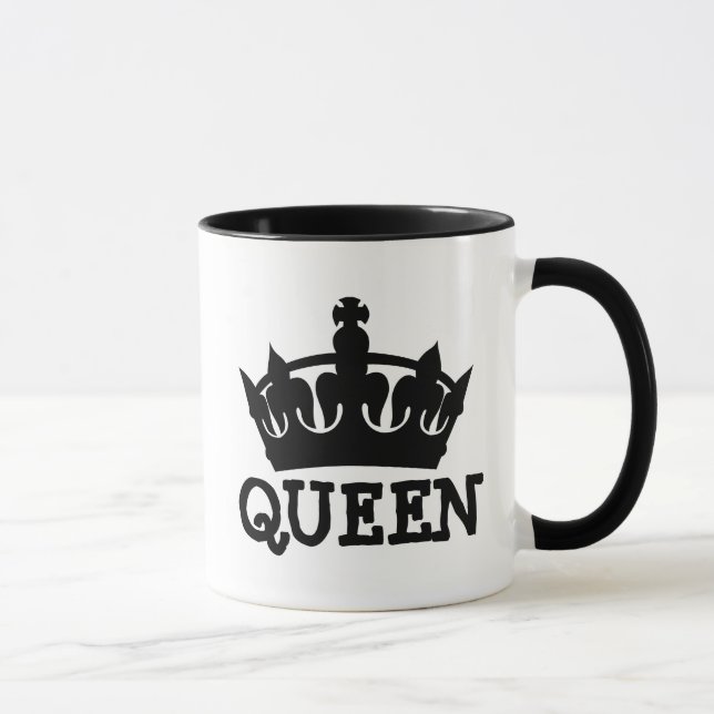 TAZA QUEEN COFFEE MUGS (Derecha)