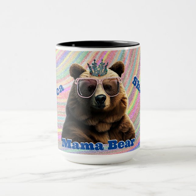 Taza Queen Mama Bear (Centro)