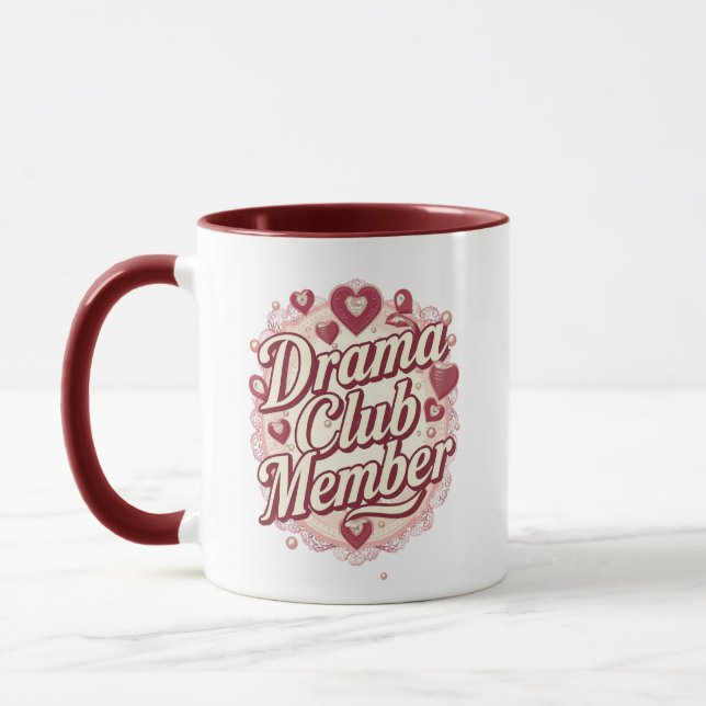 Taza Queen of Drama Playful Quote (Izquierda)