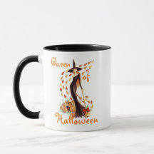 Queen of Halloween Mug
