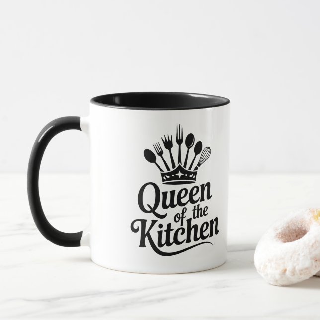Taza Queen of the kitchen  (Con donut)