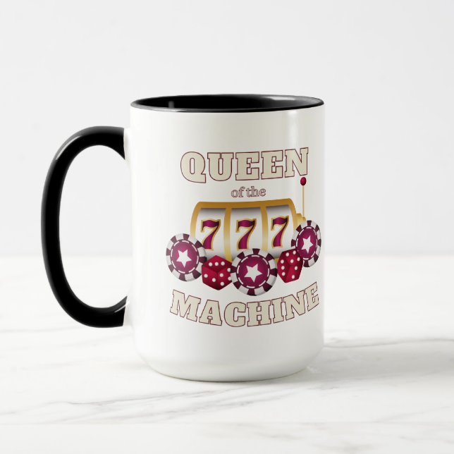 Taza Queen of the Machine Casino (Izquierda)