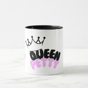 Taza Queen Petty Crown Coffee Mug