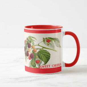 Taza Quejas dulces Raspberry ventilado personalizado