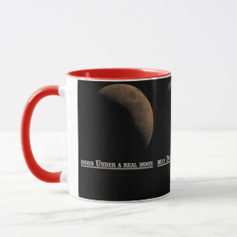Taza Quema Bajo una Luna Real