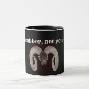 Taza Quema caucho no tu alma. Personalizado