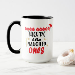 Taza Querido Papá Noel, son los traviesos, navidades di