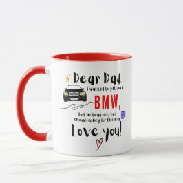 Taza Querido papá y BMW