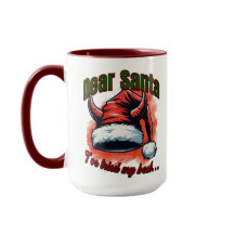 Querido Santa Funny Navidades Mug