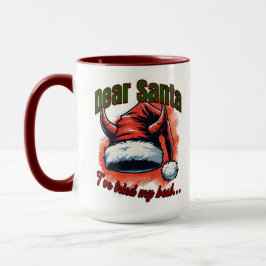 Taza Querido Santa Funny Navidades Mug